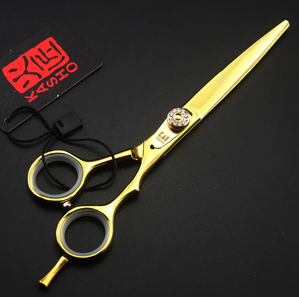 TOP 6inch kasho Hairdressing equipment Professional Hair Scissors High