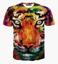Hot selling New style Animals print T shirt men boy 3d font b tshirt b font