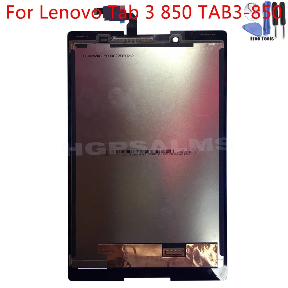 L.E005 8 Inch LCD DIsplay Panel Touch Screen Digitizer Assembly For Lenovo Tab 3 850 TAB3-850