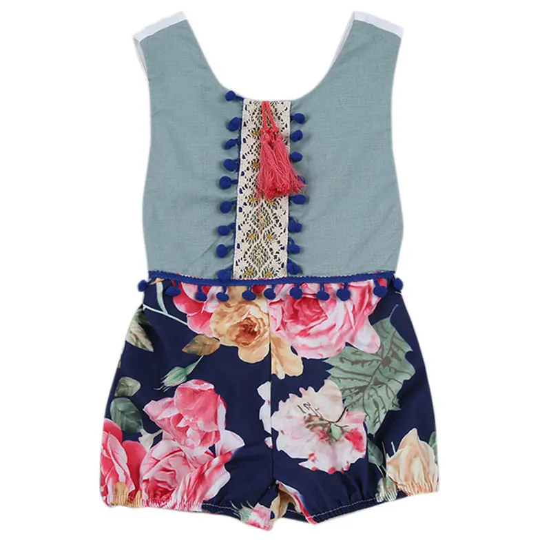 Summer New Baby 6 24M 3T Girl Romper Newborn Infant Romper Baby Girls