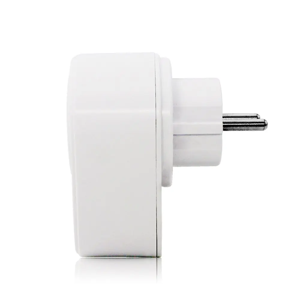 5 в 2.1A Электрический двойной USB зарядное устройство адаптер ЕС вилка «Умная» вилка-в розетке для зарядки питания розетка выключатель для дома путешествия