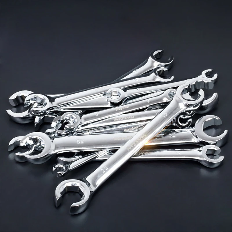 6 27mm Double Headed Metric Open End Wrench Six Angle Special Metal