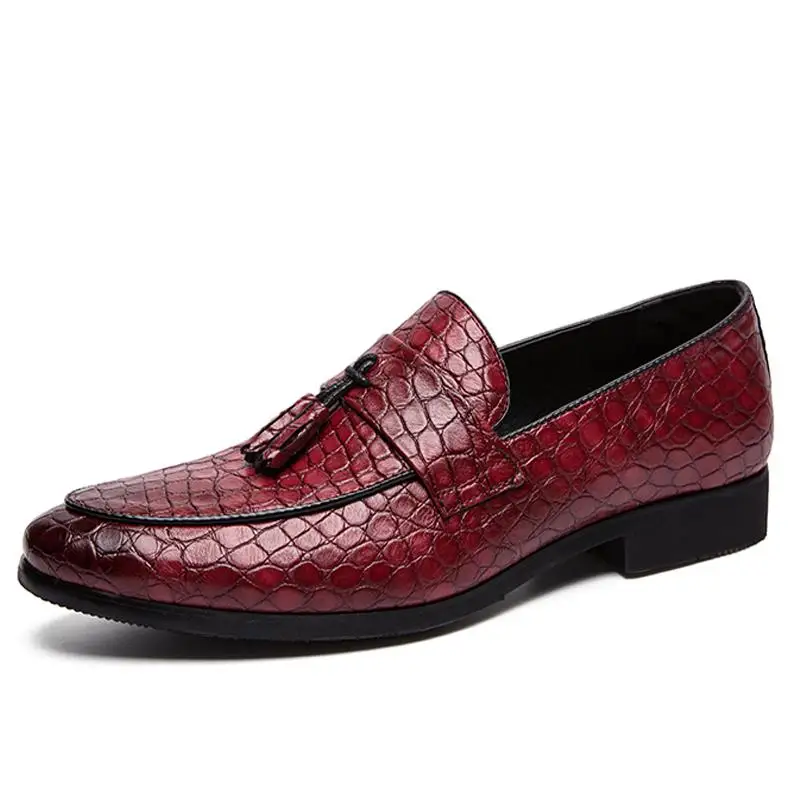 Новинка; мужская повседневная обувь; дышащие кожаные лоферы; офисная ...