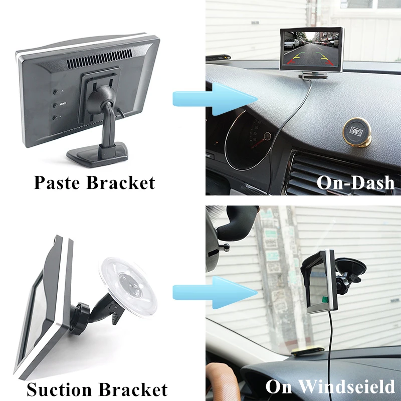 GSPSCN Parking System 2 in 1 TFT 5\
