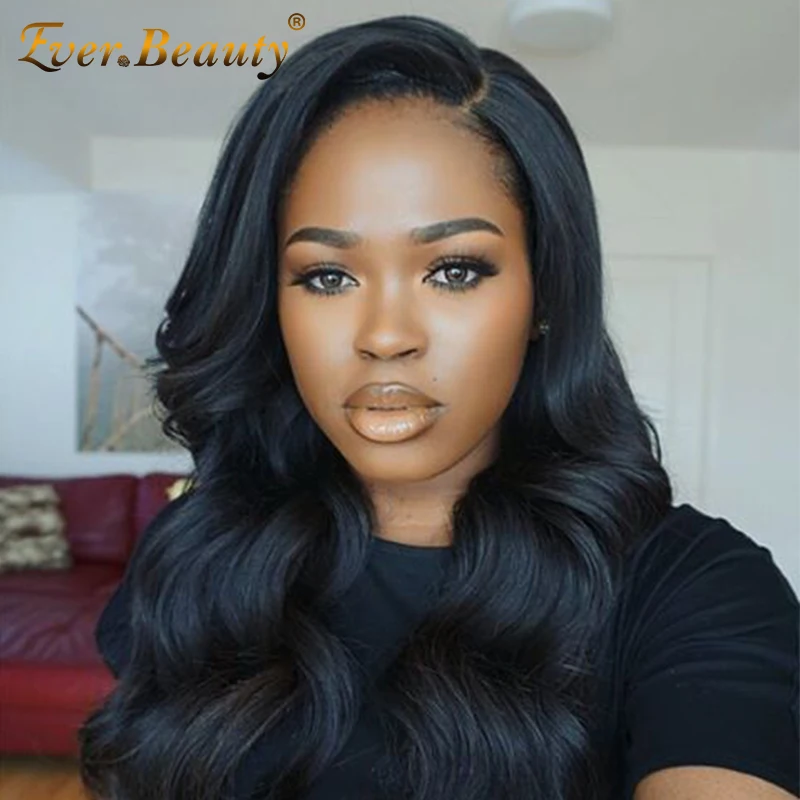 8A 360 Lace Wigs Pre Plucked Brazilian Body Wave 180% Virgin Hair Front Full Human For Black Women | Шиньоны и парики