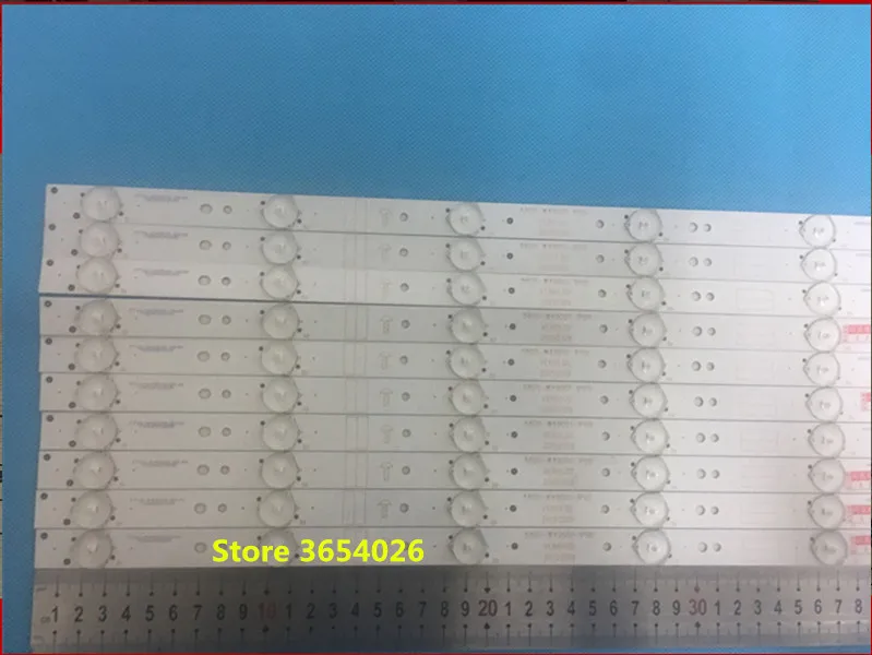 1 комплект = 10 шт. светодиодная подсветка для 49E3000 49E6000 49E360E/5ERS 5800 W49001 1P00 W50001 480 мм 6