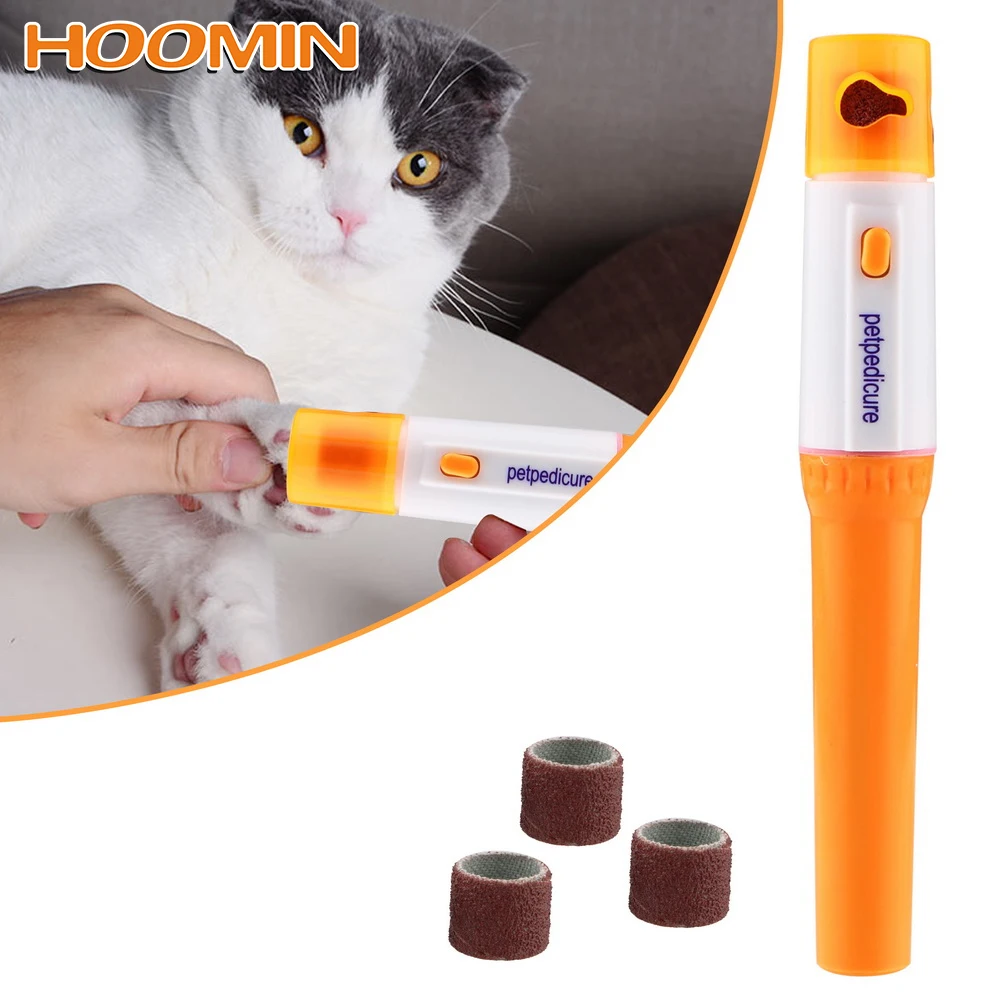 Ножницы для ногтей HOOMIN собак триммер ножницы кошачьих когтей электрическая