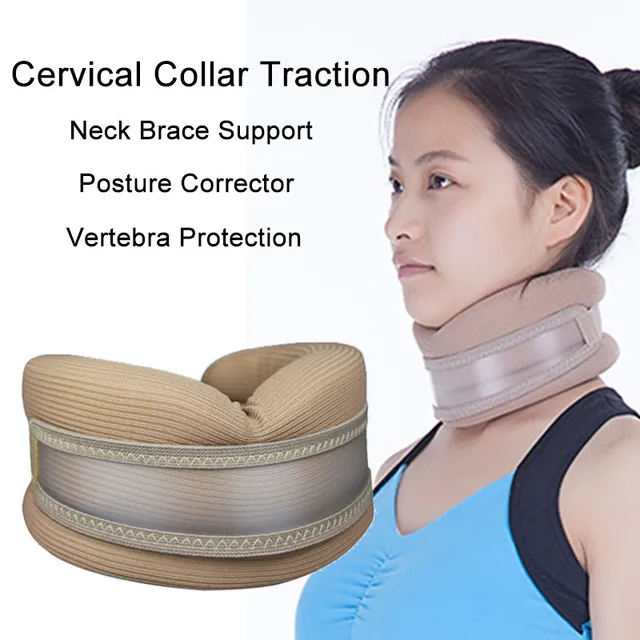 Buy Soft Cervical Collar Traction Warm Neck Belt