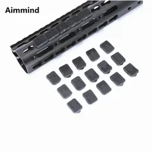 20pcs Keymod Rail Handguard Slot Covers AR15 Rifle Mount Pack Soft Rubber Insert Protector Plug Covers KeyMod Rail