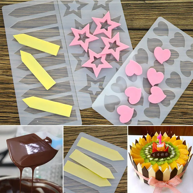 Love Shape инструменты для украшения тортов из мастики M Diy силиконовые шоколадные