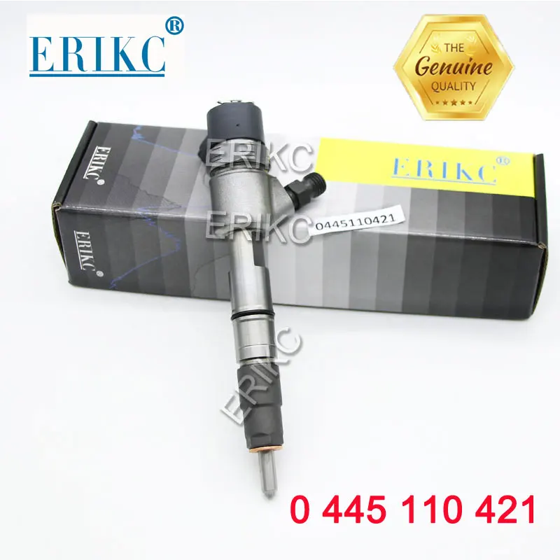 

ERIKC 0 445 110 421 инжектор с общей топливной магистралью 0445110421 топливный дизельный инжектор 0445 110 421
