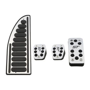 

Color My Life Car Accelerator Pedal Brake Pedal Clutch Pedals Cover for Ford Focus 2 MK2 3 4 MK3 MK4 Kuga Escape ST 2005-2017