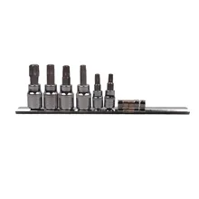 1 высокое качество 11 шт. партия рукав железные зажимы 1/4 и 3/8 дюймов шестигранный наконечник набор держатель Органайзер адаптер