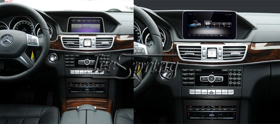 Top 9.33 inch Anti-glare IPS Touch Screen Android Multimedia Player for Mercedes Benz E CLASS 2010-2016 with GPS Navigation 2