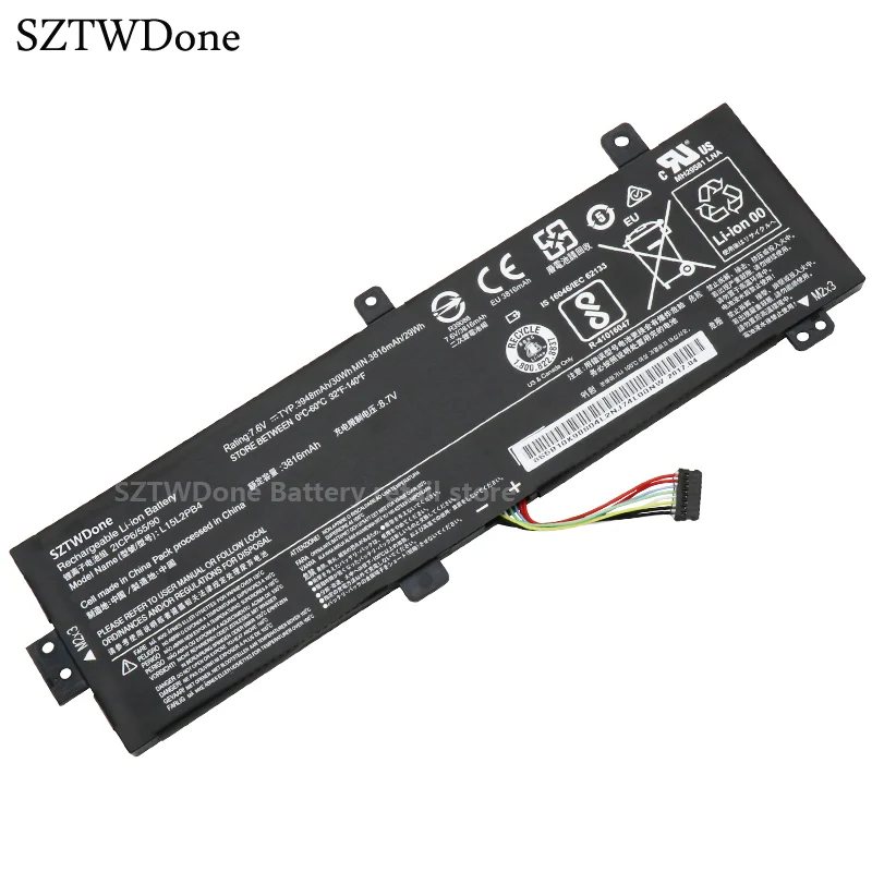

SZTWDONE L15L2PB4 Laptop Battery for LENOVO IdeaPad xiaoxin 310-15ISK 310-15IKB 310-15ABR L15L2PB5 L15M2PB5 L15C2PB5 L15M2PB3