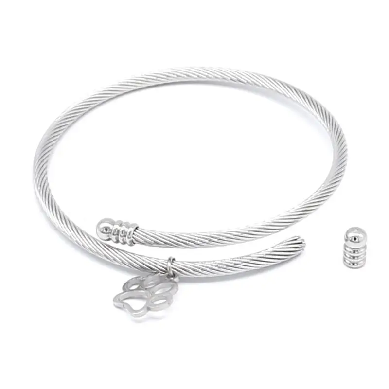 

Ball Closure Wire Beading DIY Blank Bracelet Bangle Adjustable Jewelry Making