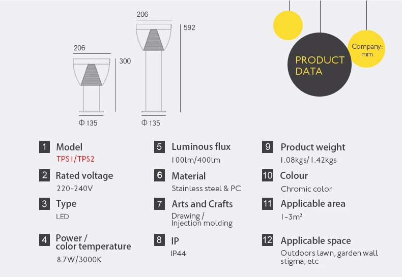 Coluna de Energia Lâmpada de Indução Luz do Jardim ao ar Savia Livre Solar Ip44 7 Cheap Lâmpadas solares