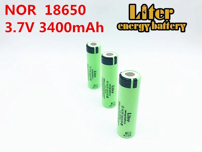bateria nor18650b bateria de lítio-íon rechargebale para
