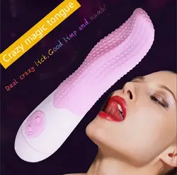 Оральный клитор сосание Стимулятор Вибратор в форме языка соски присоски груди увеличить фаллоимитатор вибраторы секс игрушки