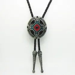 Pewter Hedgehog family Necklace Western Cowboy Necktie Bola Bolo Tie codea46 unisex line dancing cowboy Wild West