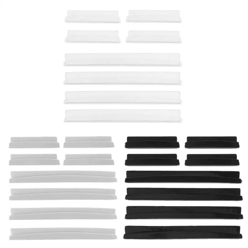 

Universal 8Pcs Rubber Car Door Guard Protector Strips Anti-collision Trims Car Bumper Protector Guard Corner Strip Sticker New