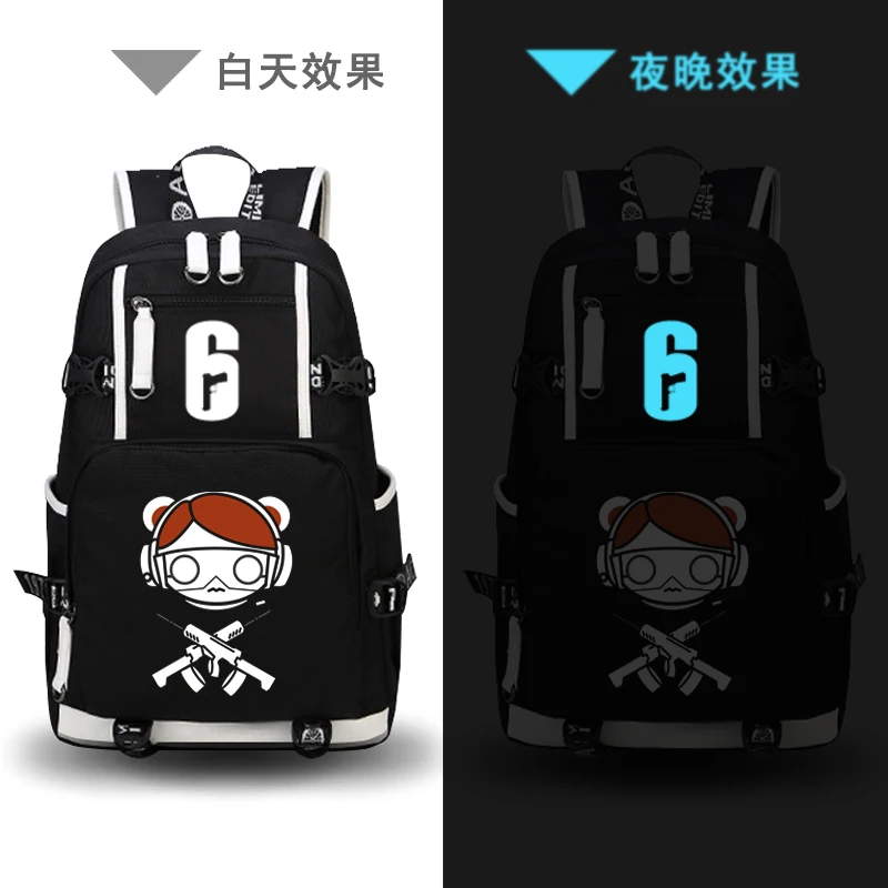 2018 Tom Clancy Rainbow Six Siege Printing Backpack High Quality Laptop Backpack Canvas School Bags Travel Rugzak Military Bags 2018 Tom Clancy Rainbow Six Siege Printing Backpack High Quality Laptop Backpack Canvas School Bags Travel Rugzak Military Bags