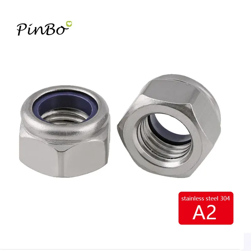 Marine Grade Stainless Steel SS 316 A4 70 Lock Qty 20 Hex Nyloc Nuts M3 3mm