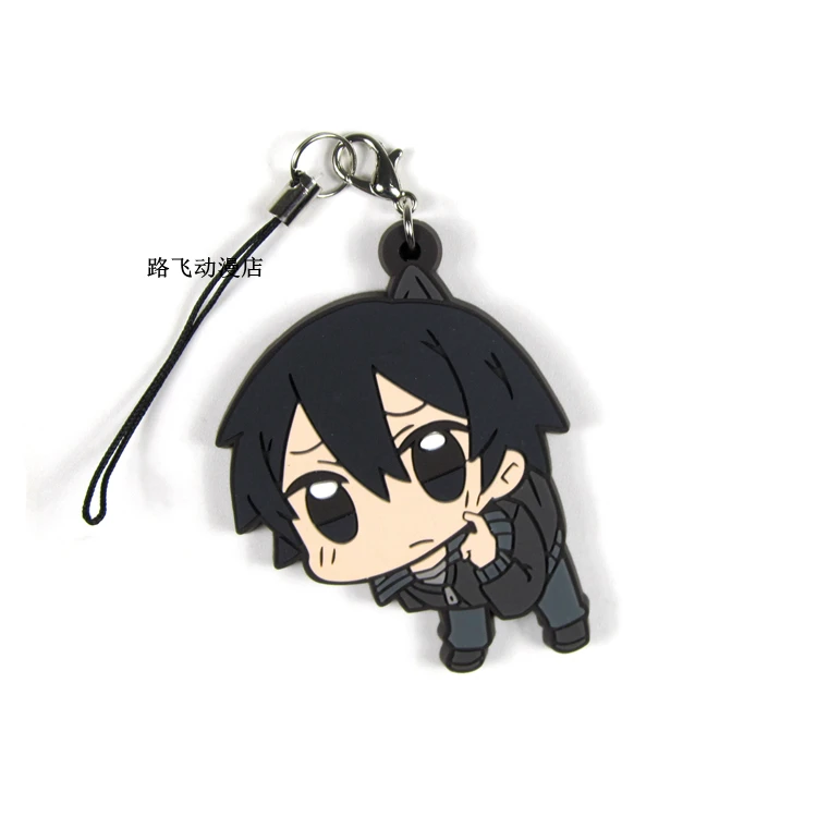 Меч онлайн Kirigaya Kazuto Yuuki Asuna Ayano Keiko Suguha Shinozaki Rika фигурка аниме брелок Подвеска 6