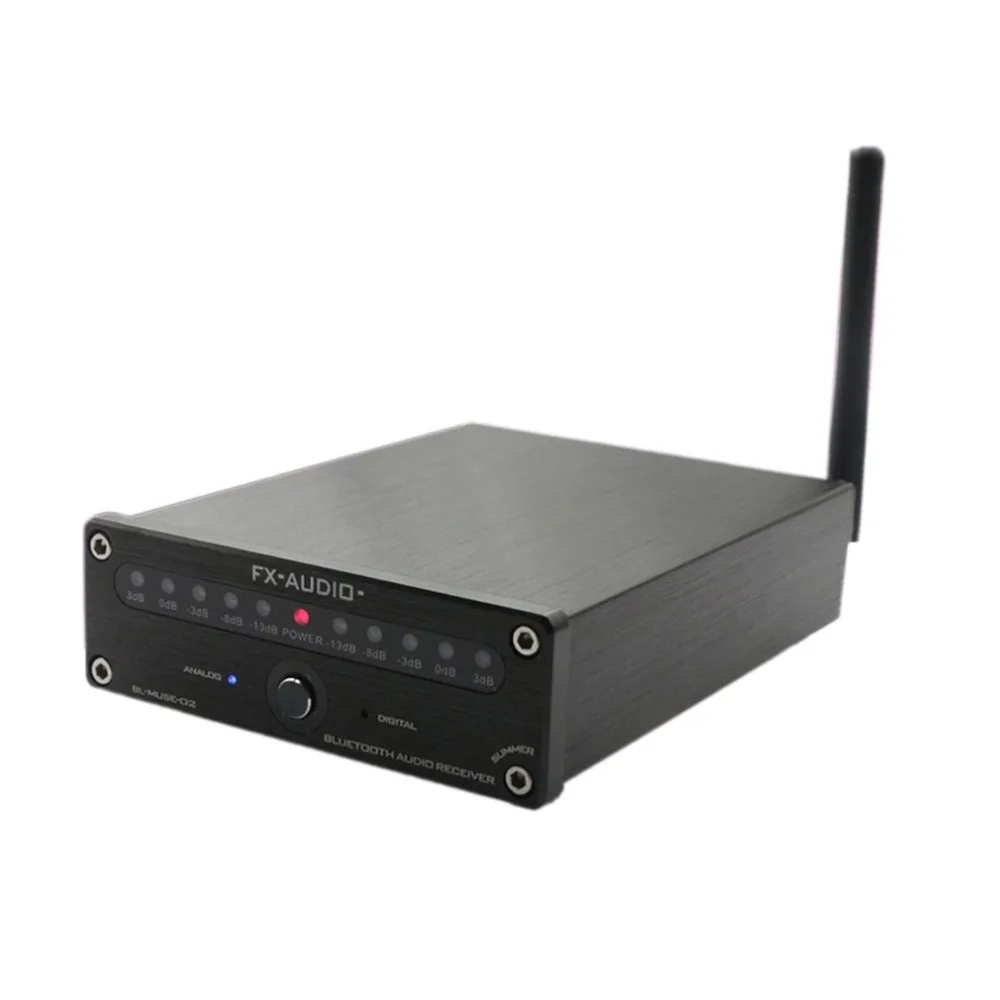 

FX-AUDIO BL-MUSE-02CSR Bluetooth 4.0 HIFI Audio Receiver Fiber Coaxial Lossless APTX Bluetooth Audio Receiver