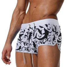 A281 AUSTINBEM пикантные Дельфин печати Для мужчин одежда для плавания Sunga пляжные шорты летние пляжные мужские шорты для плавания шорты для серфинга, Плавание костюмы Мужские Шорты для купания