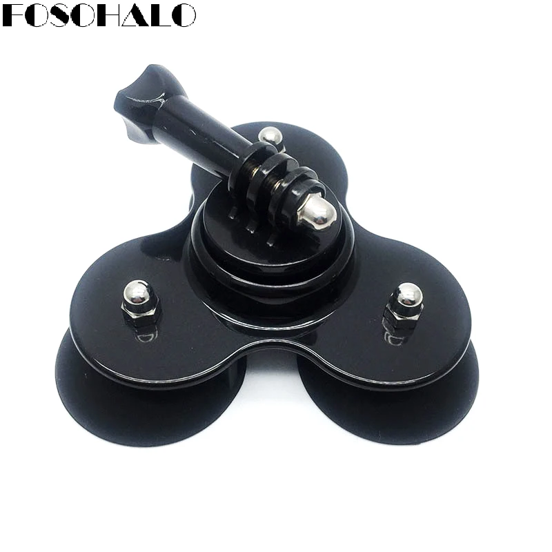 

Removable Car Suction Cup Mount Sucker for GoPro Hero HD 1 2 3 3+ 4 SJ4000 Xiaomi Yi Accessories+Aluminum Adapter Mount Screw