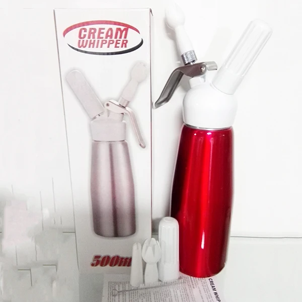 Флюгер и диспенсер для крема алюминиевый 500 мл|cream whipper|aluminum cream whipperdessert tools |