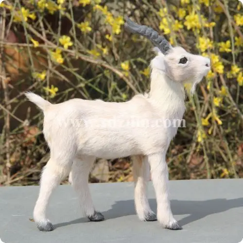 mini lovely goat model , goat toy , ideal for home decoration or gift