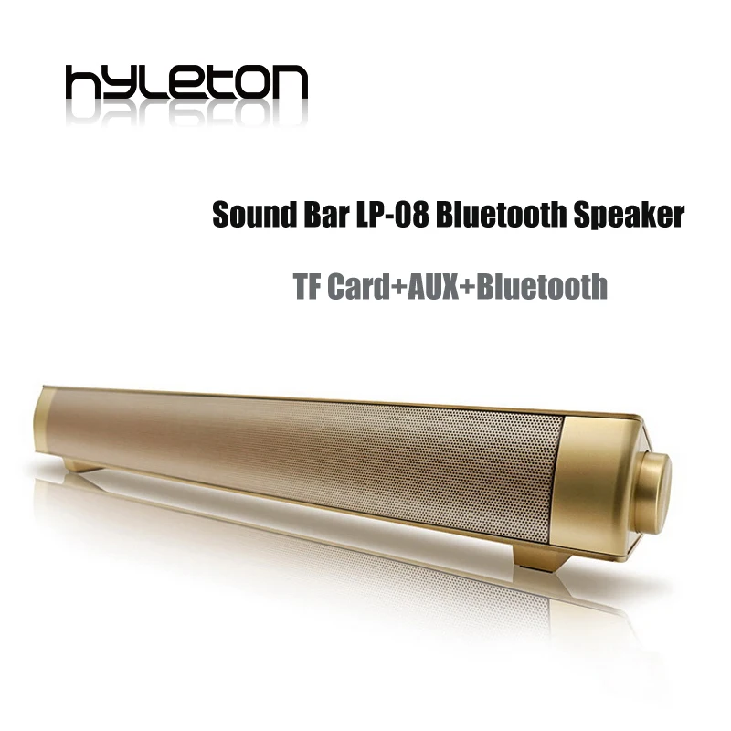 Hyleton Sound Bar стерео Bluetooth сабвуфер динамик супер бас Саундбар динамик Саундбар домашний кинотеатр беспроводной сабвуфер TF AUX