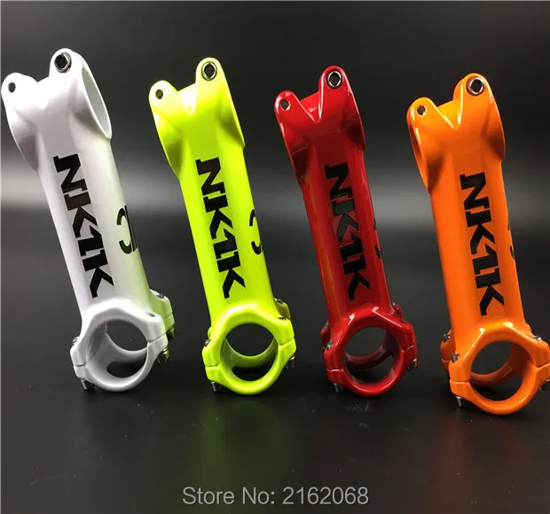 Newest white green red orange colors Mountain bike 3D alloy stem road bicycle stems MTB