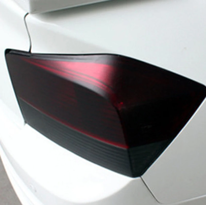 Matte Black Car Headlight Film Sticker-11