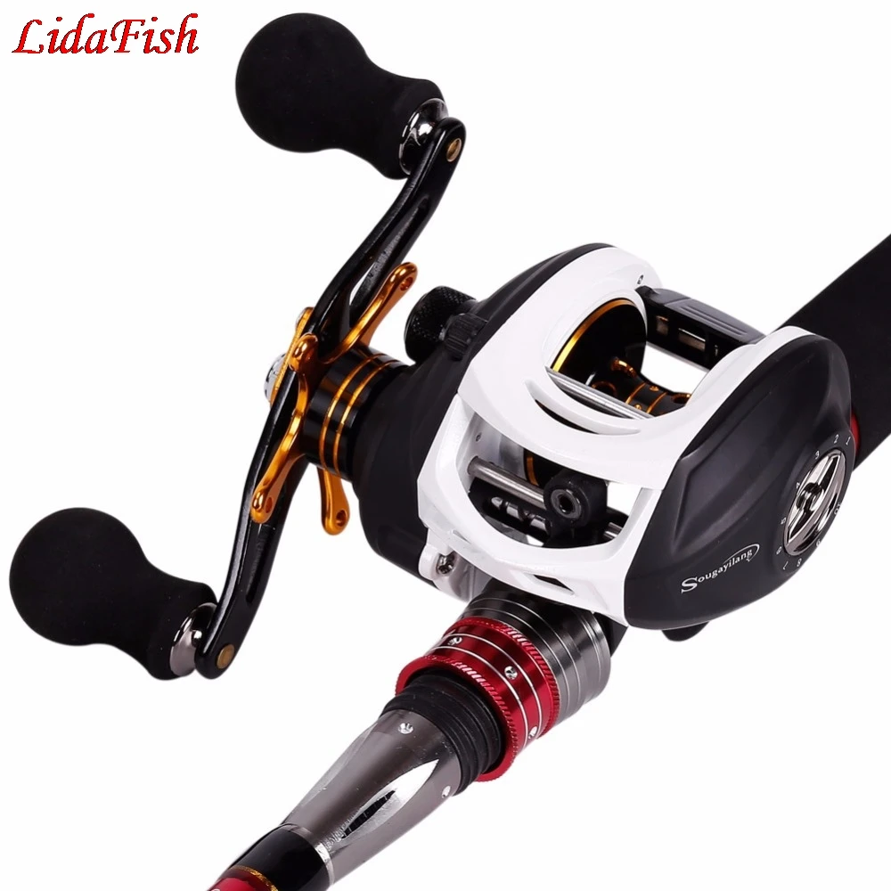 

Spartacus Waterproof Left / Right Hand Baitcasting Fishing Reel High Speed Fishing Reel with Magnetic Brake System