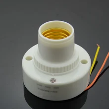 1 шт. E27 винт звуковая и световая контрольная лампа держатель лампа с голосовым управлением винт для коридора