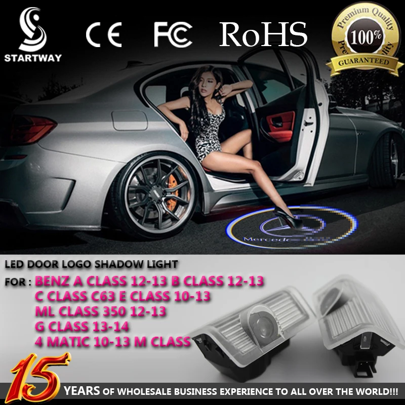 led car door logo laser projector Courtesy light car led shadow light