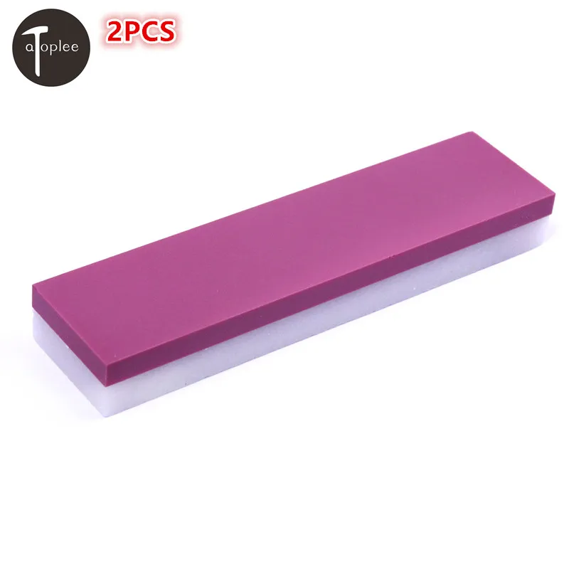 

2PCS 3000# Grit Ruby Sharpening Stone&10000# Grit Agate Stone Carbide Knife Fine Sharpener Grinder Polishing Stone Whetstone