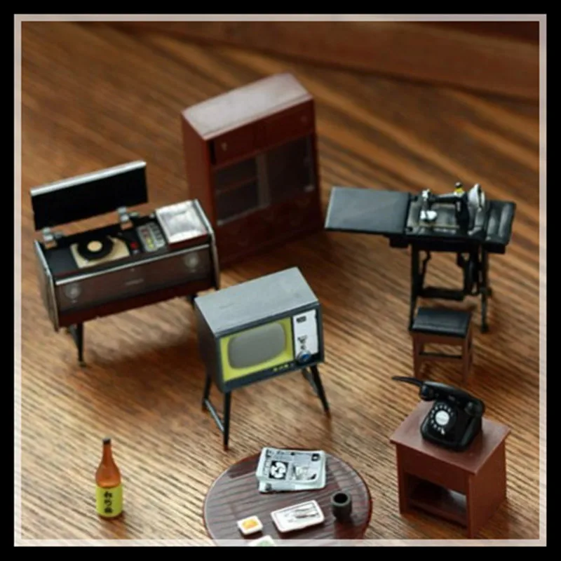 6 шт./компл. Высококачественная ретро мебель магниты на холодильник наклейка