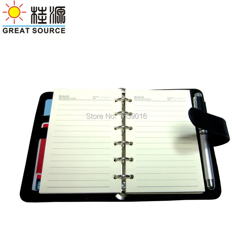 a7 Leather notepad
