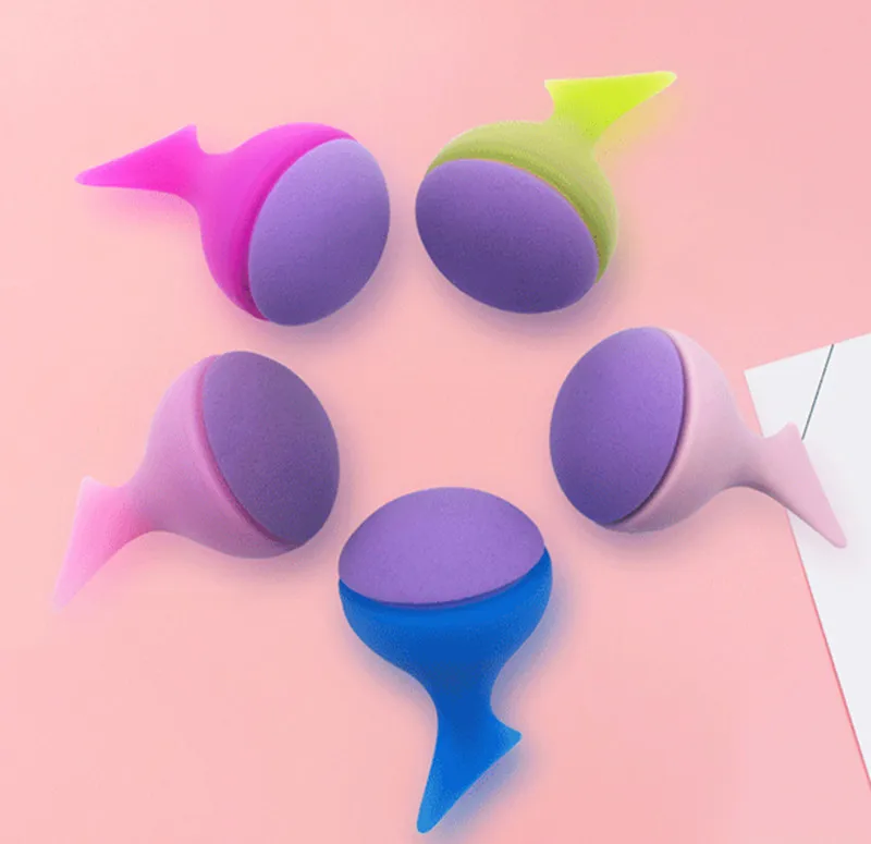 Silica Gel Puff Dry And Wet Dual Purpose Beauty Egg Makeup Two-sided Cosmetic Puff Make Up Sponge Makeup Tool