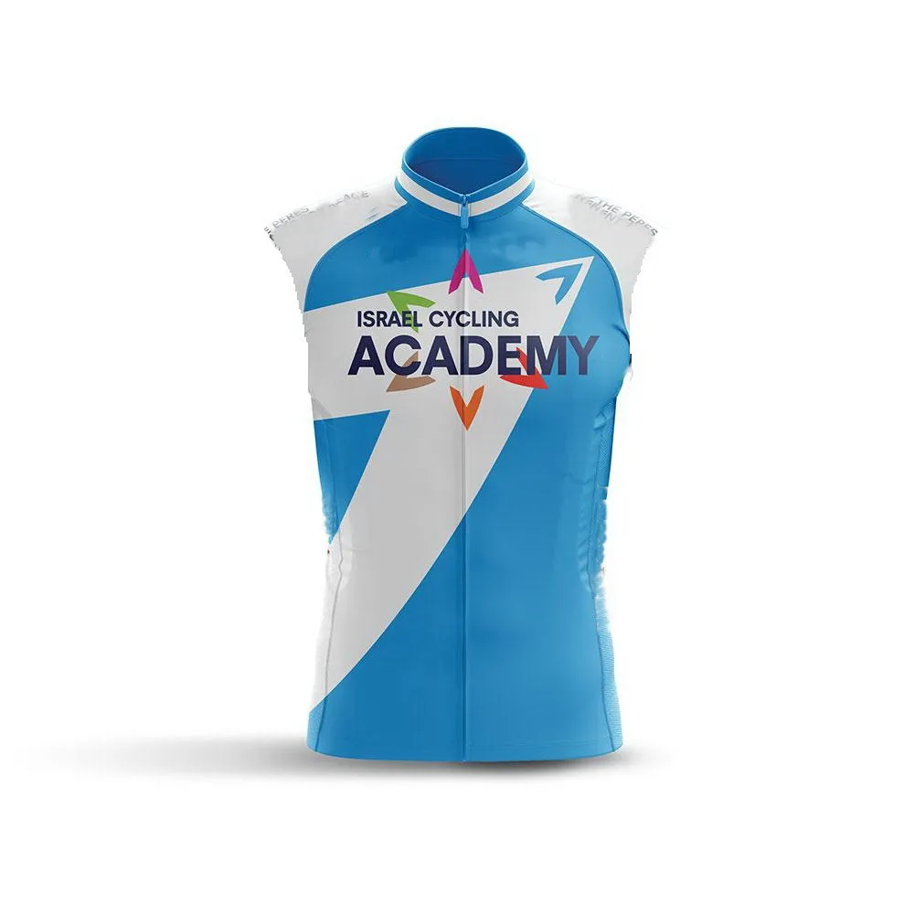 

Windstopper 2018 Israel Cycling Academy Team Sleeveless Cycling Jacket Vest Gilet Mtb Clothing Bicycle Maillot Ciclismo