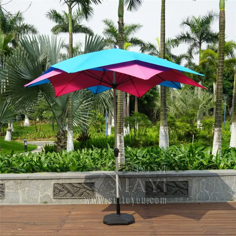 Compra jardín patio paraguas online al por mayor de china ...
