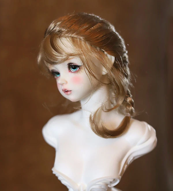 D01-P440 детская игрушка ручной работы 1/6 1/4 1/3 аксессуары для кукол BJD/SD кукольный парик витой винтажный Плетеный волос 1 шт