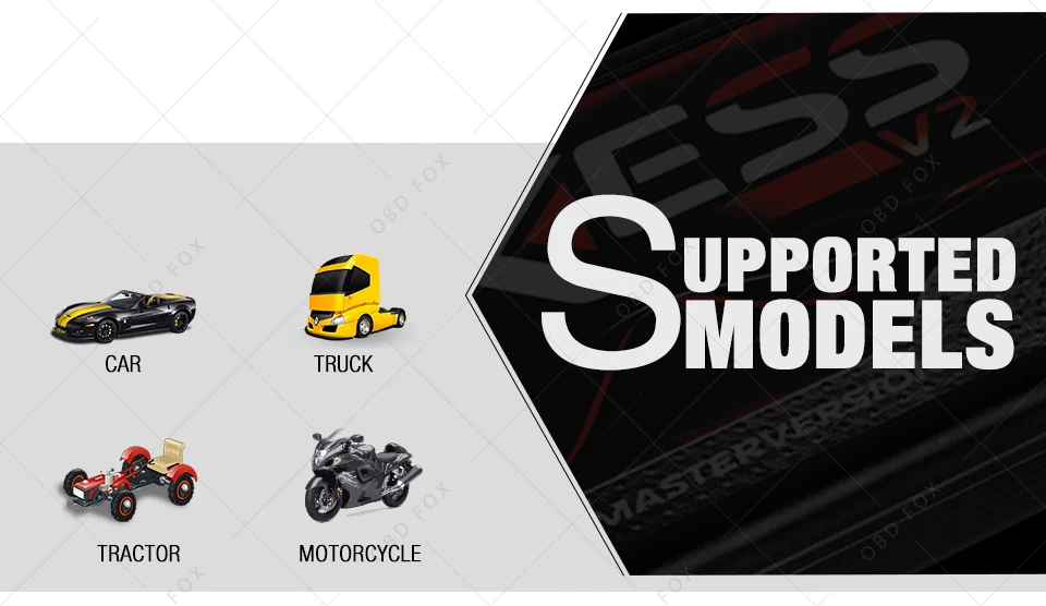 KESS V2 supports car list