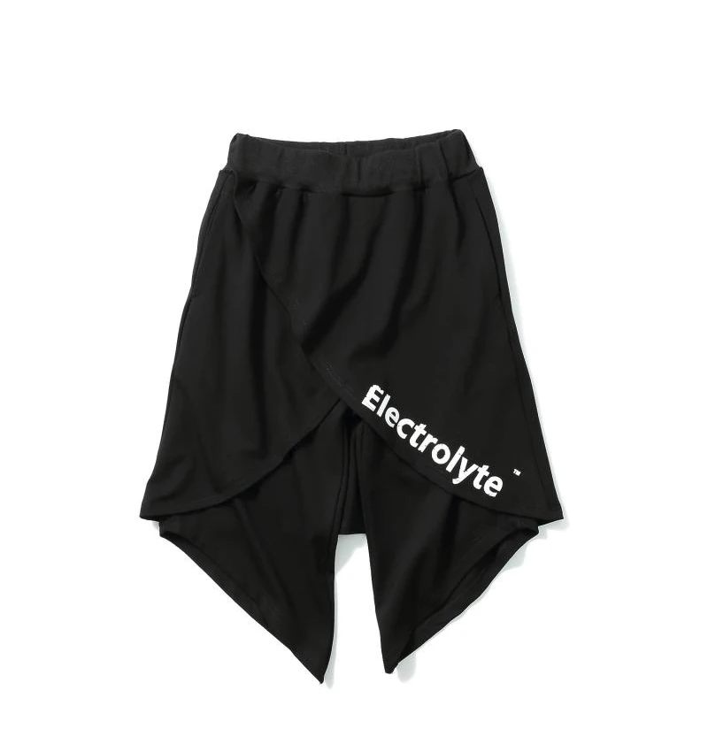 Kilt Men Shorts Black Hip Hop  (5)