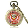 Discount Necklace Watches CCCP Soviet Vintage Pendant Classic Russia Bronze Retro Women Hammer 32946670663