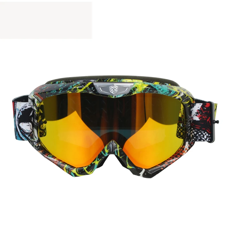 SCOYCO мотоциклетные очки, устойчивые к ультрафиолетовому излучению, ветрозащитные гоночные очки, защита глаз, пылезащитные очки MX, очки против царапин G04